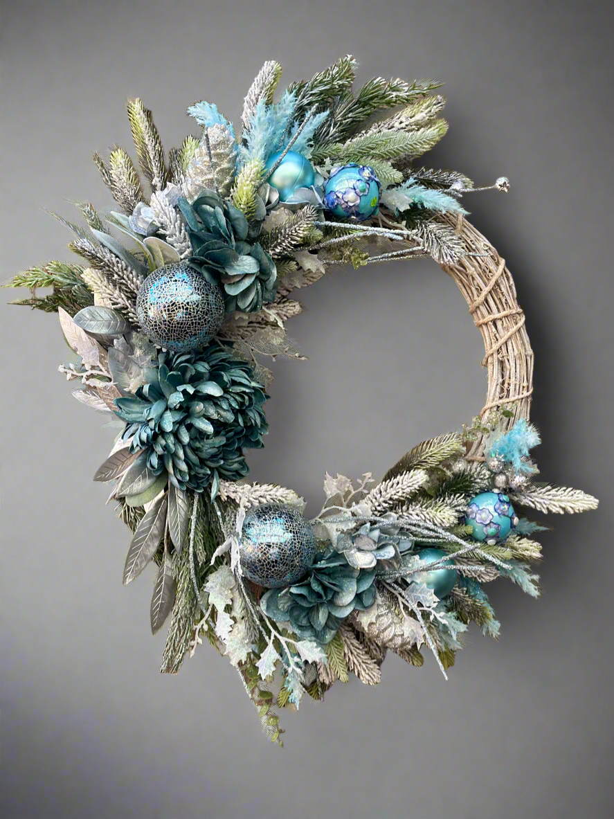 Snow Queen Christmas Wreath
