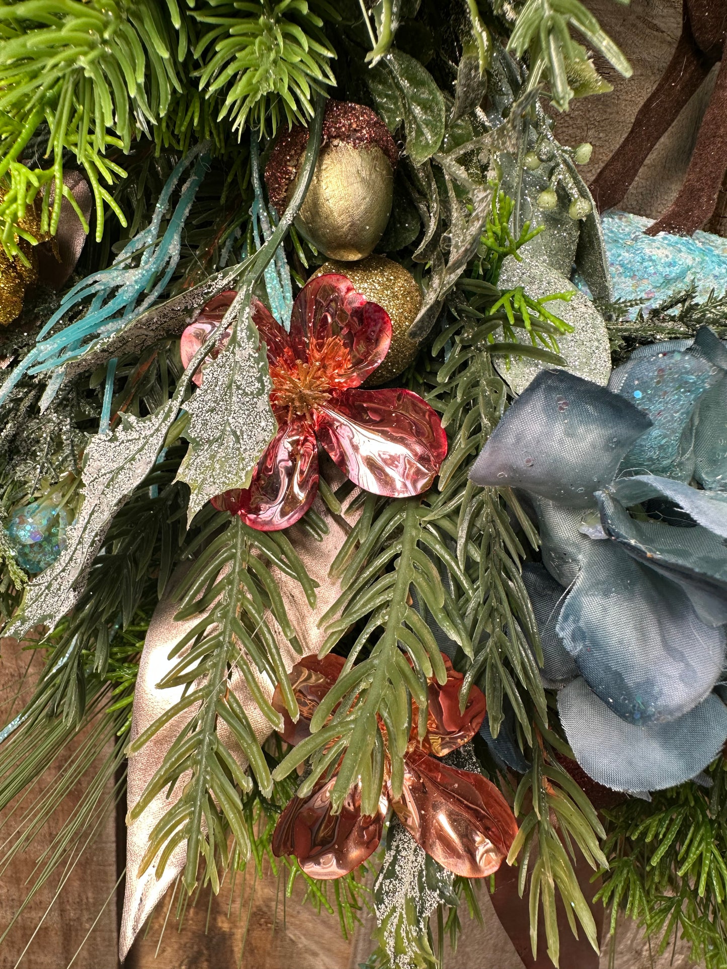 Icy Forest Fantasy Wreath