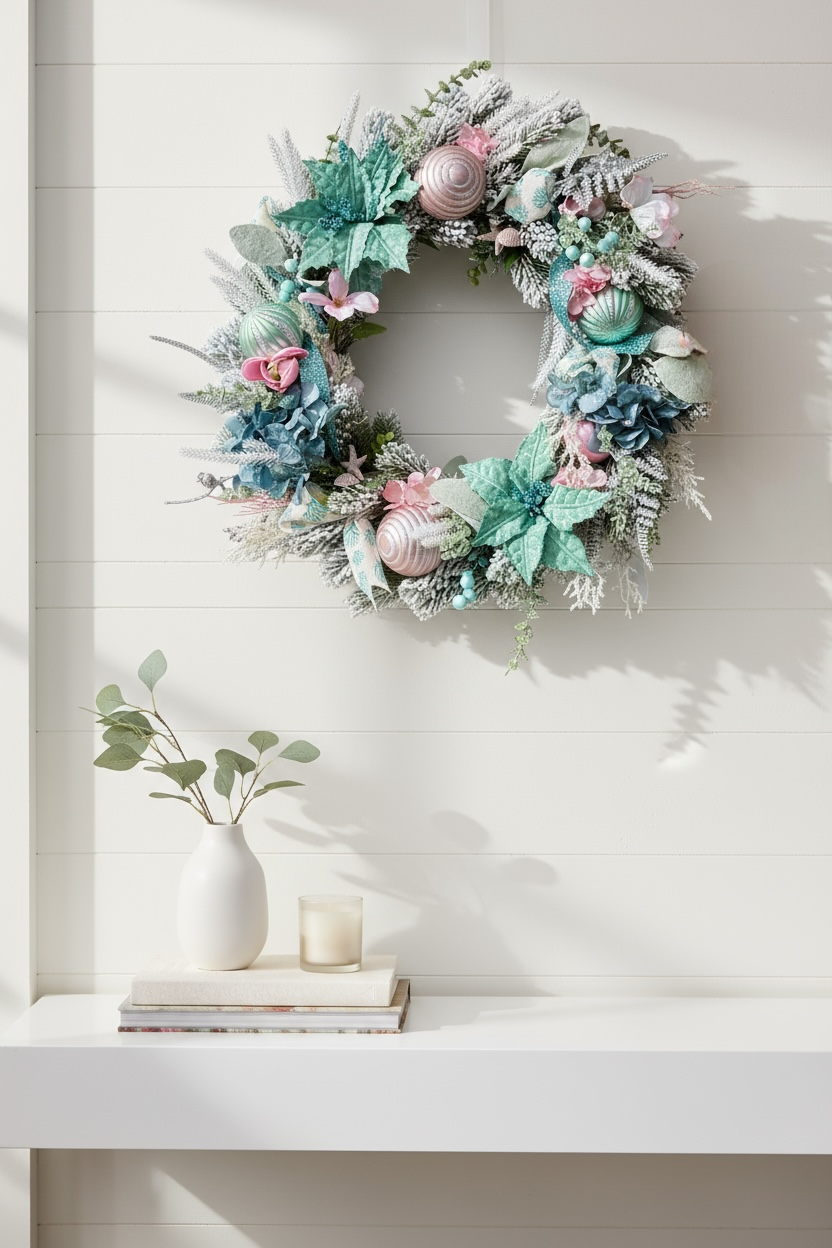 Coastal Christmas Wreath