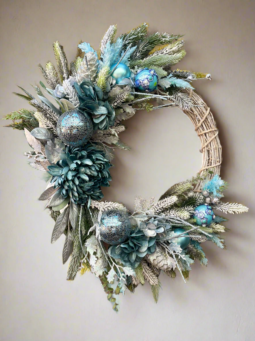 Snow Queen Christmas Wreath