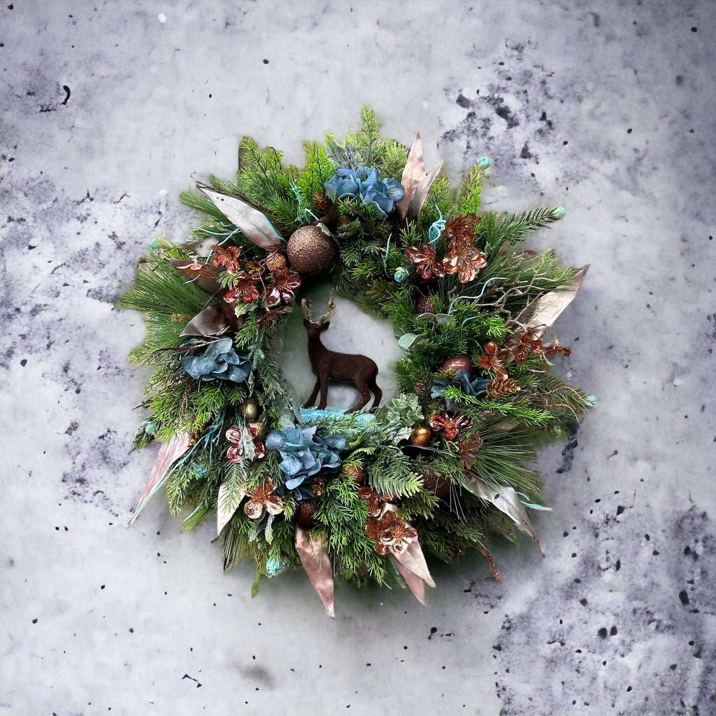 Icy Forest Fantasy Wreath