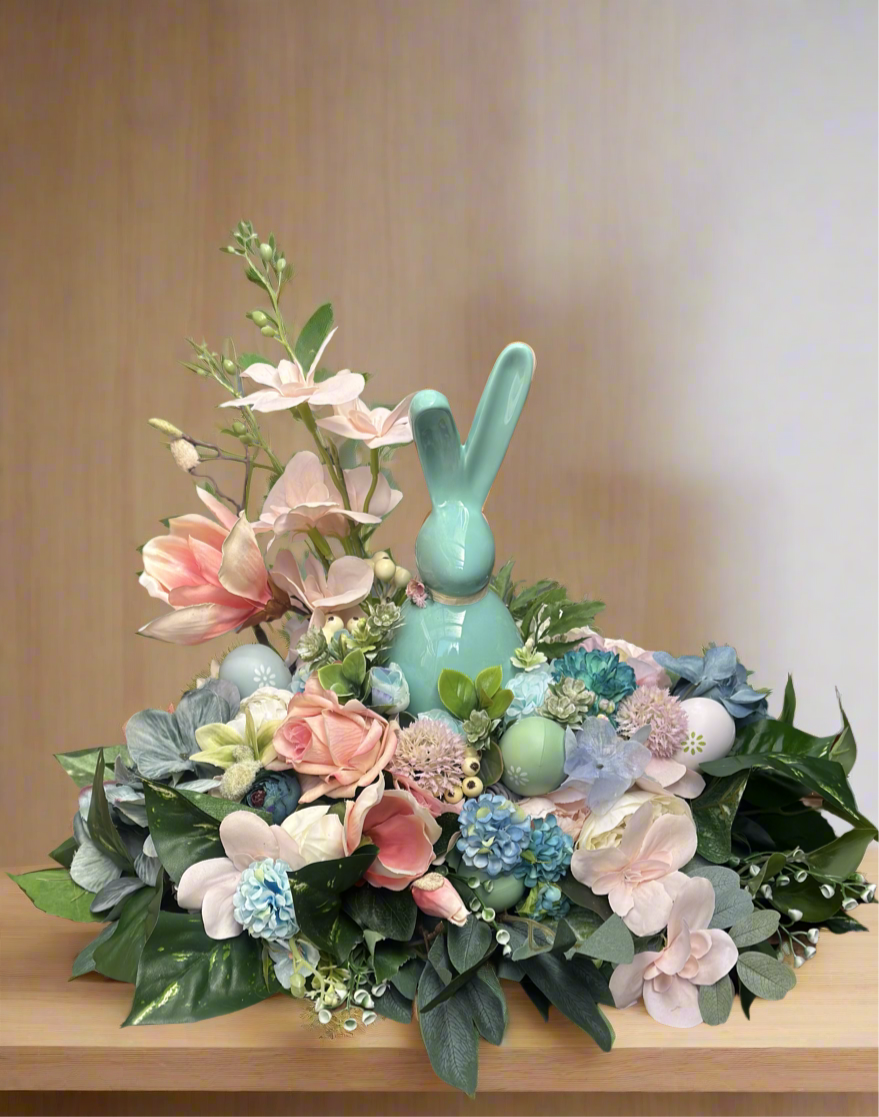 Eggstravagant Floral Delight Easter Centrepiece