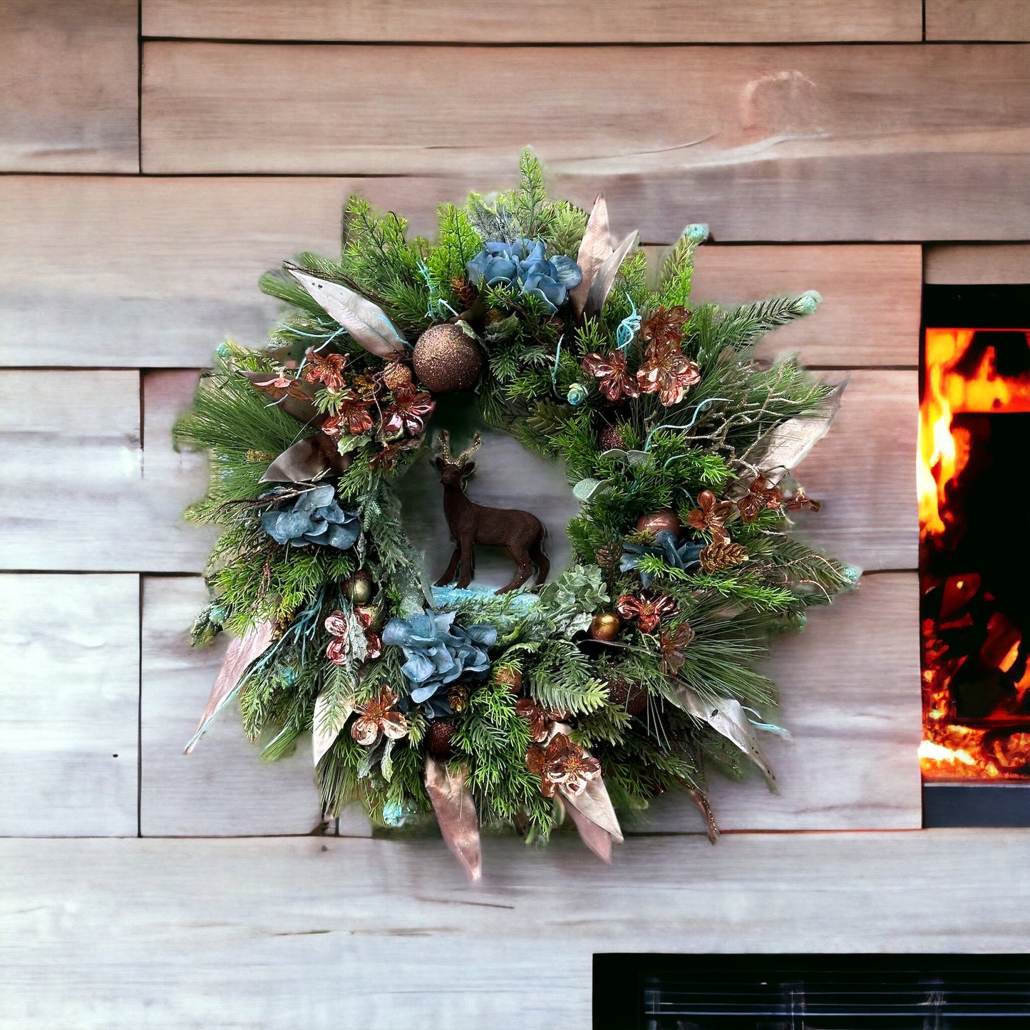 Icy Forest Fantasy Wreath