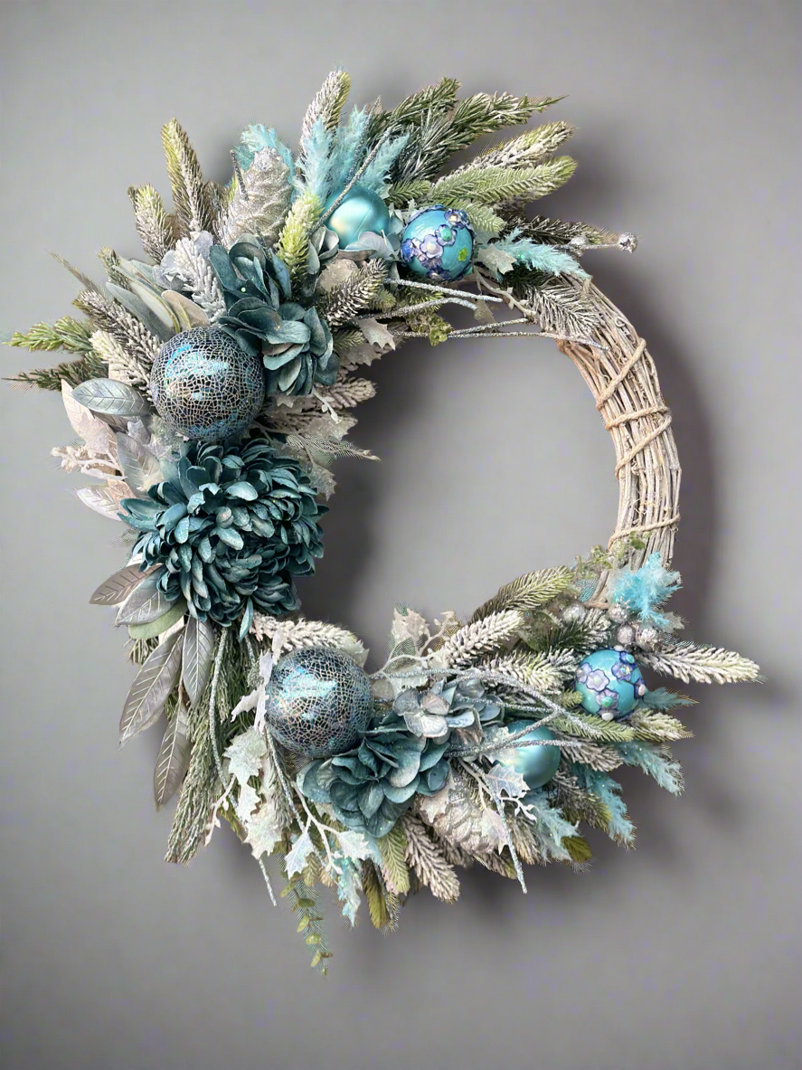 Snow Queen Christmas Wreath