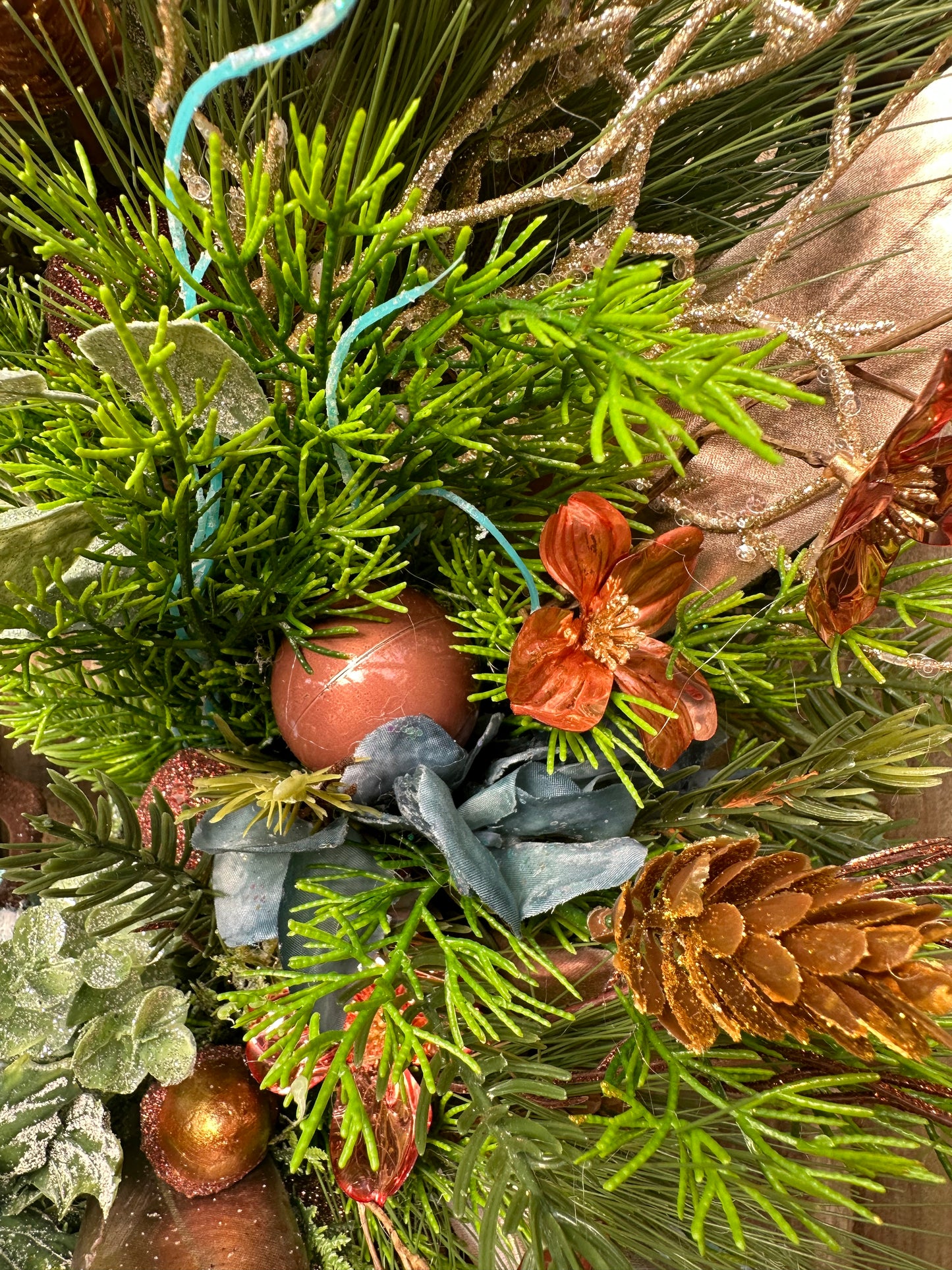 Icy Forest Fantasy Wreath
