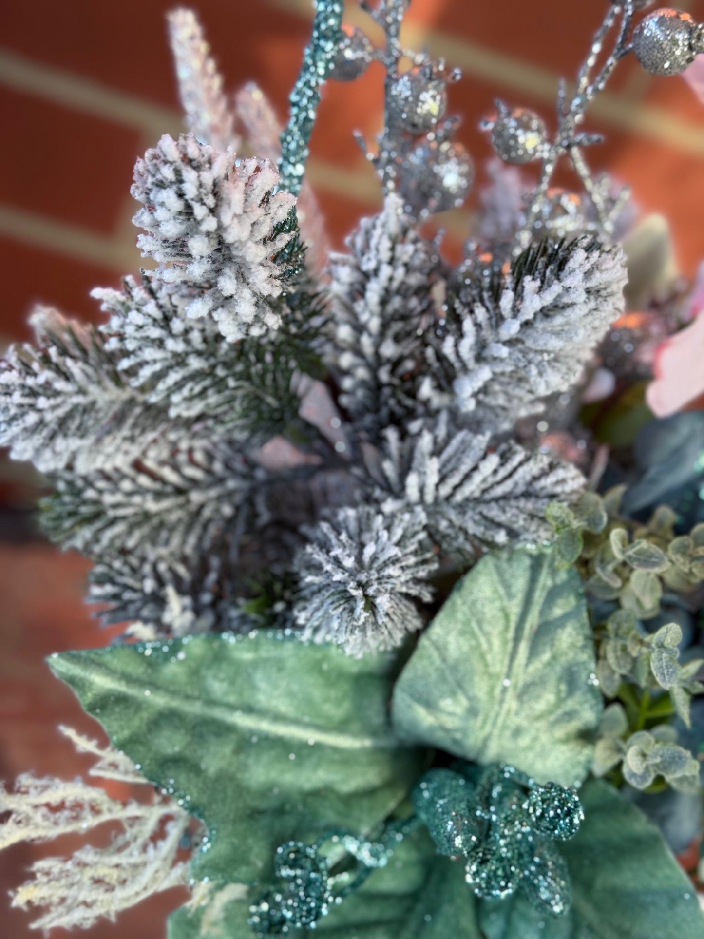 Coastal Christmas Floral Arrangement