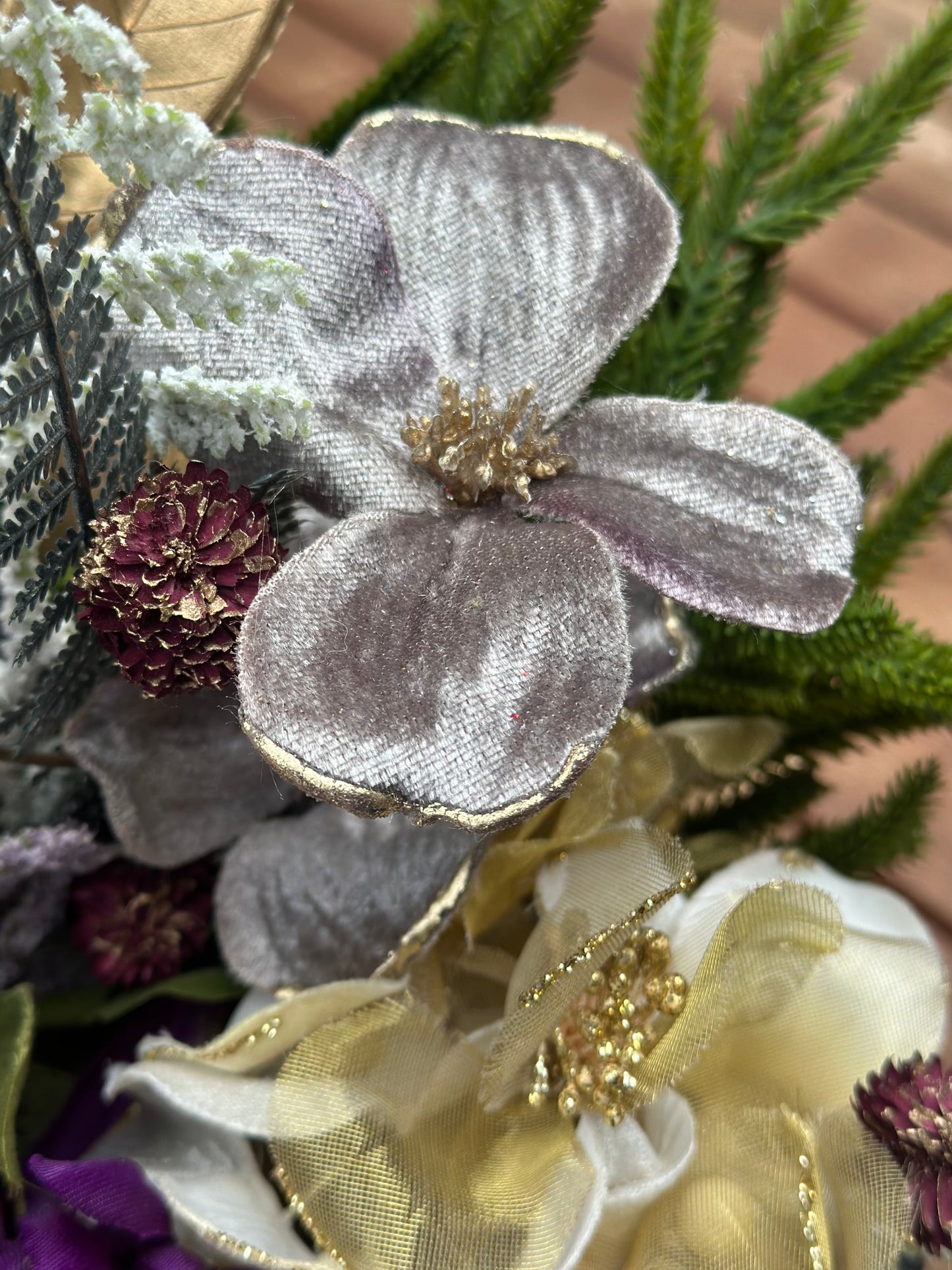 Sugar Plum Elegance Floral Arrangement