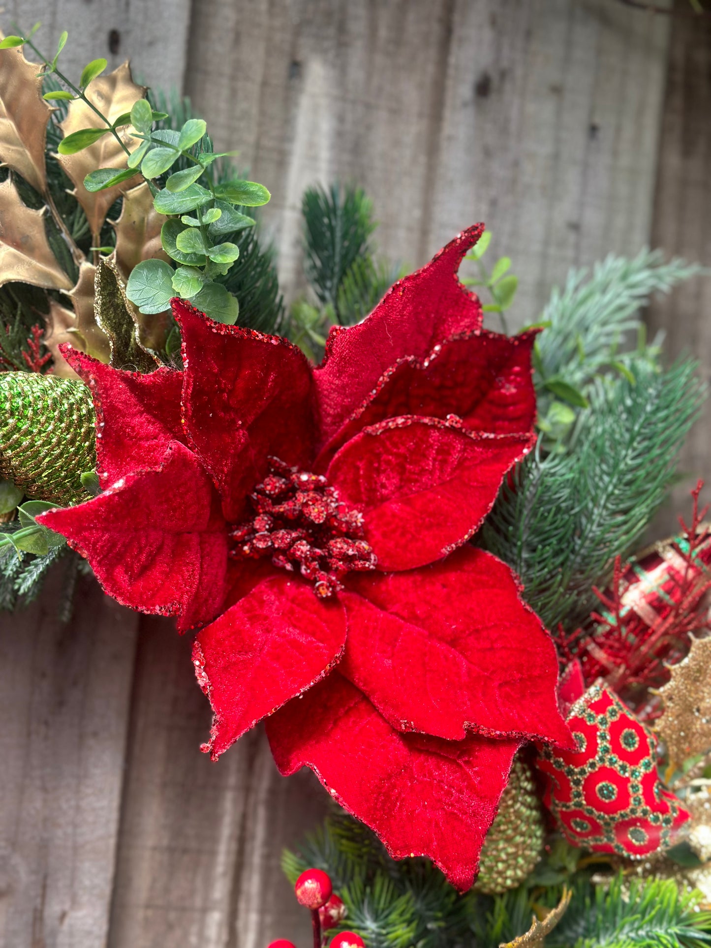 Festive Harmony Christmas Wreath