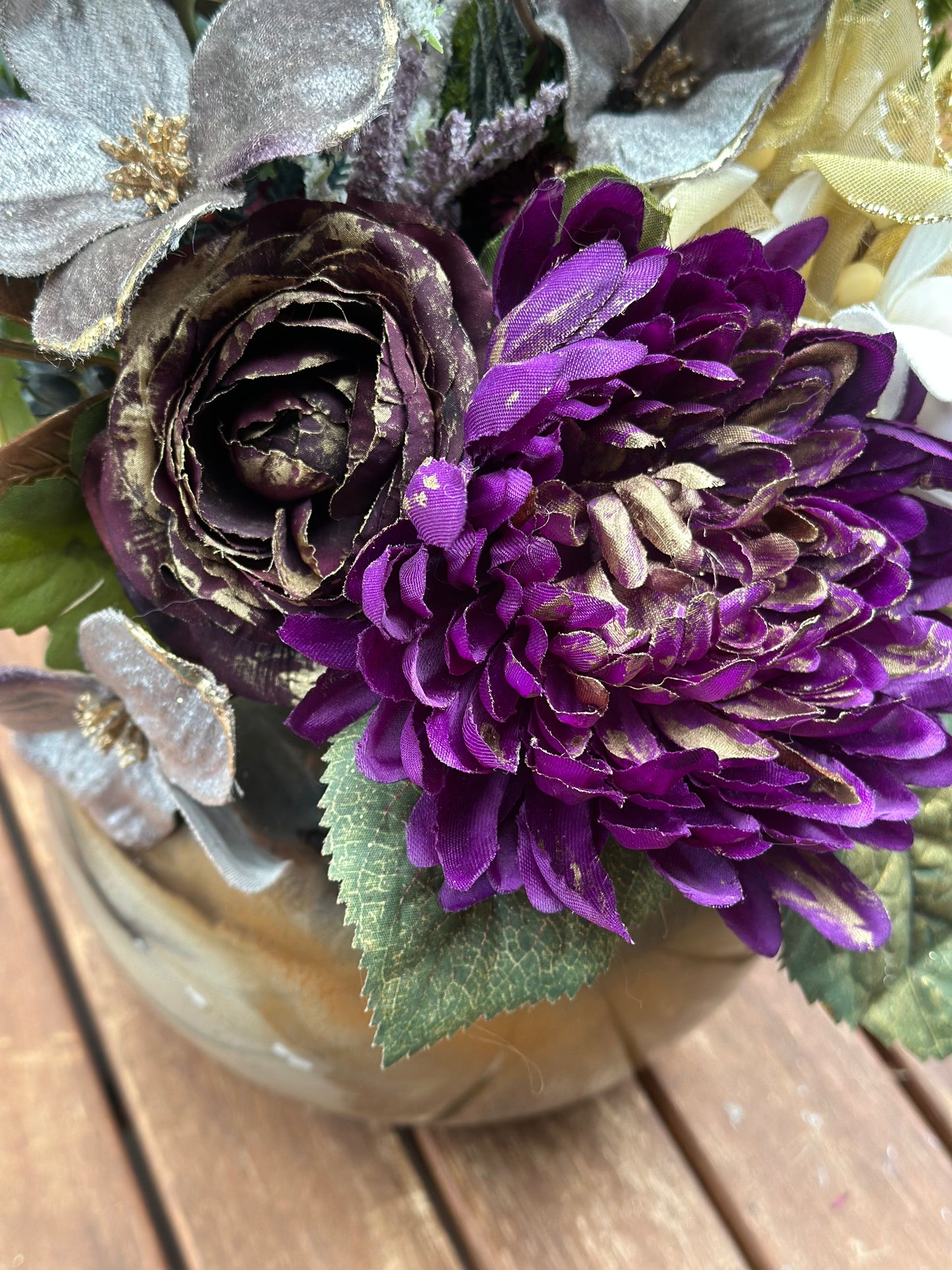 Sugar Plum Elegance Floral Arrangement