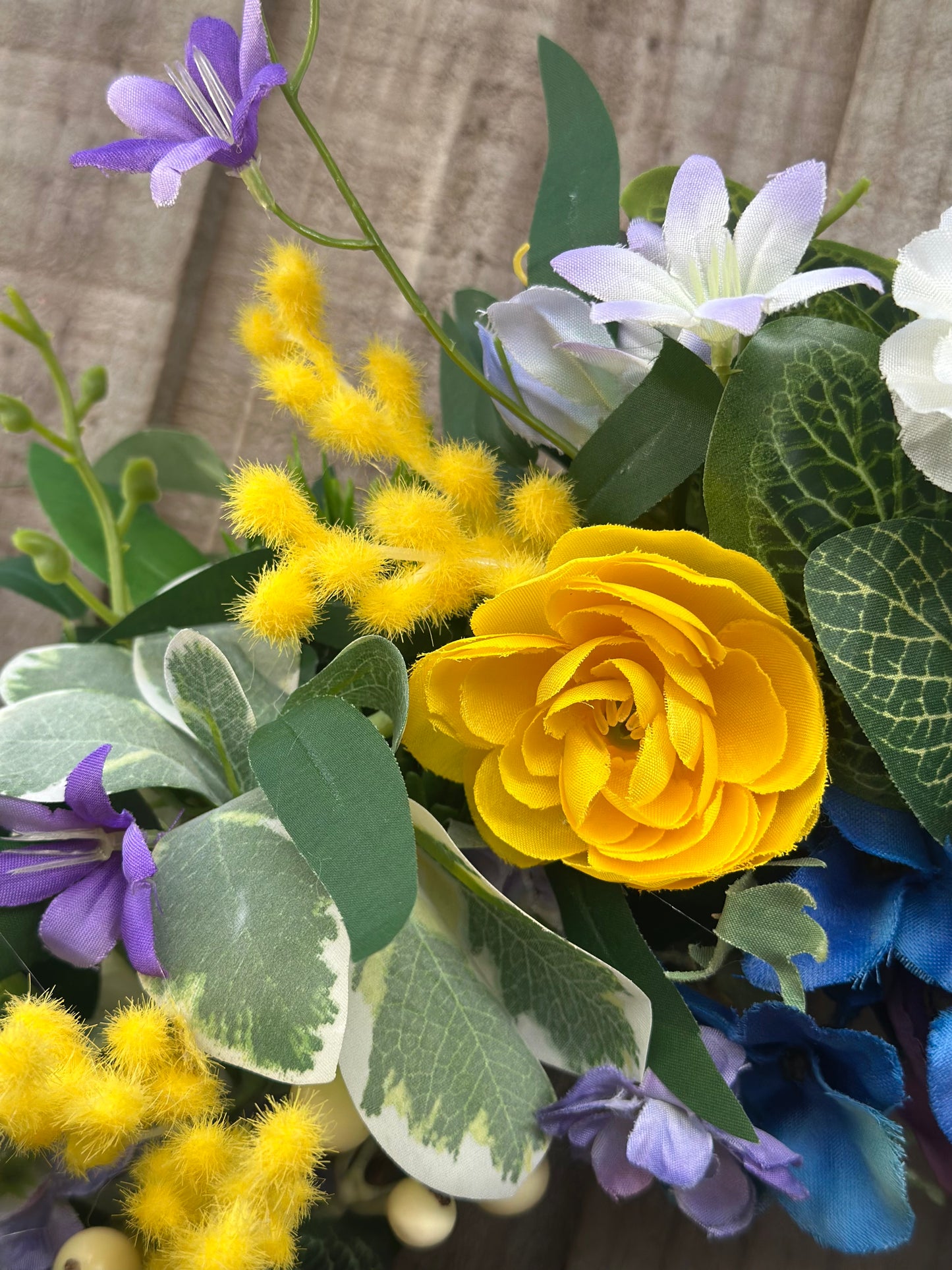 Tea-Time Easter Wreath