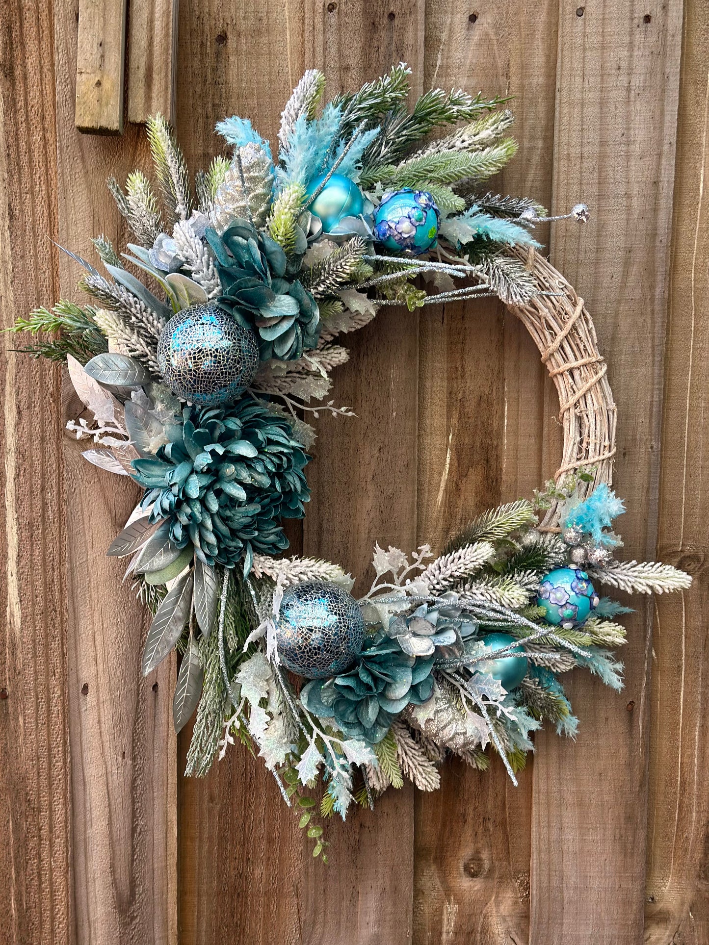 Snow Queen Christmas Wreath