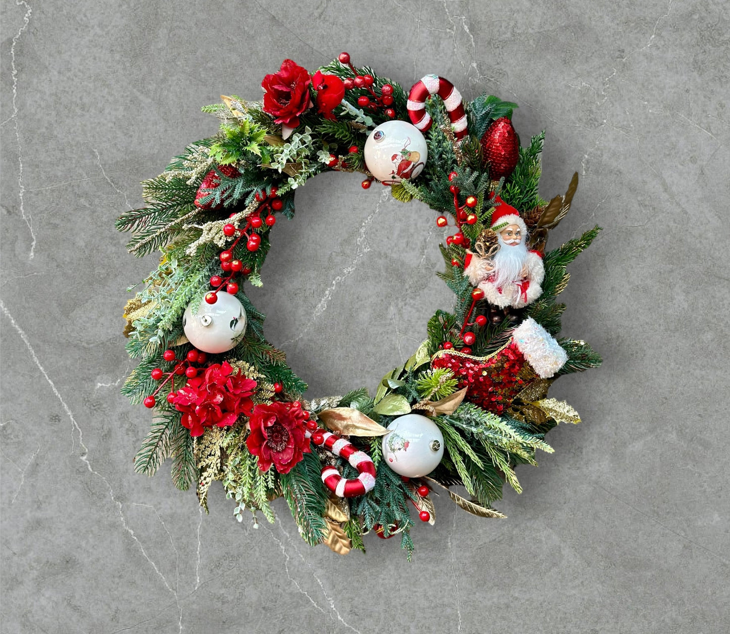 Whimsy Wonderland Christmas Wreath