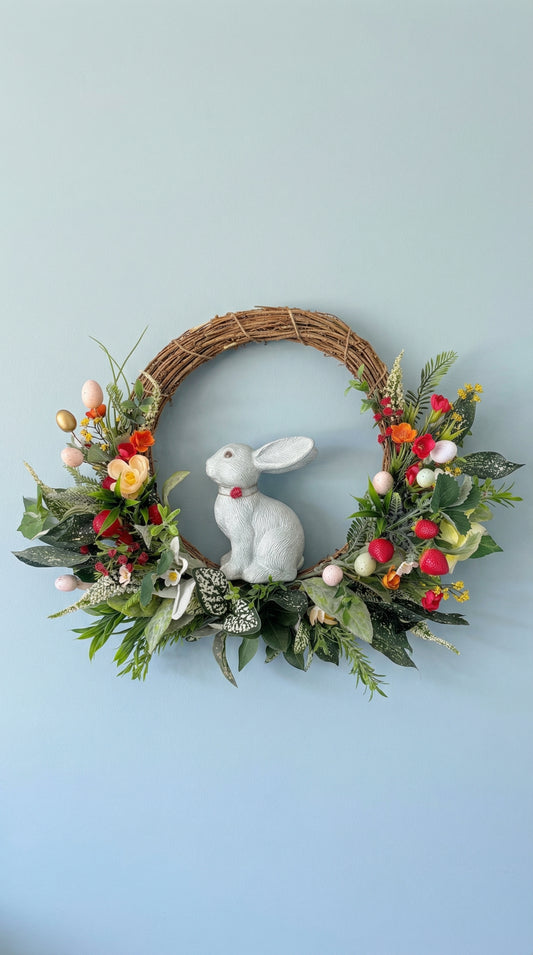 Country Easter Grace Wreath