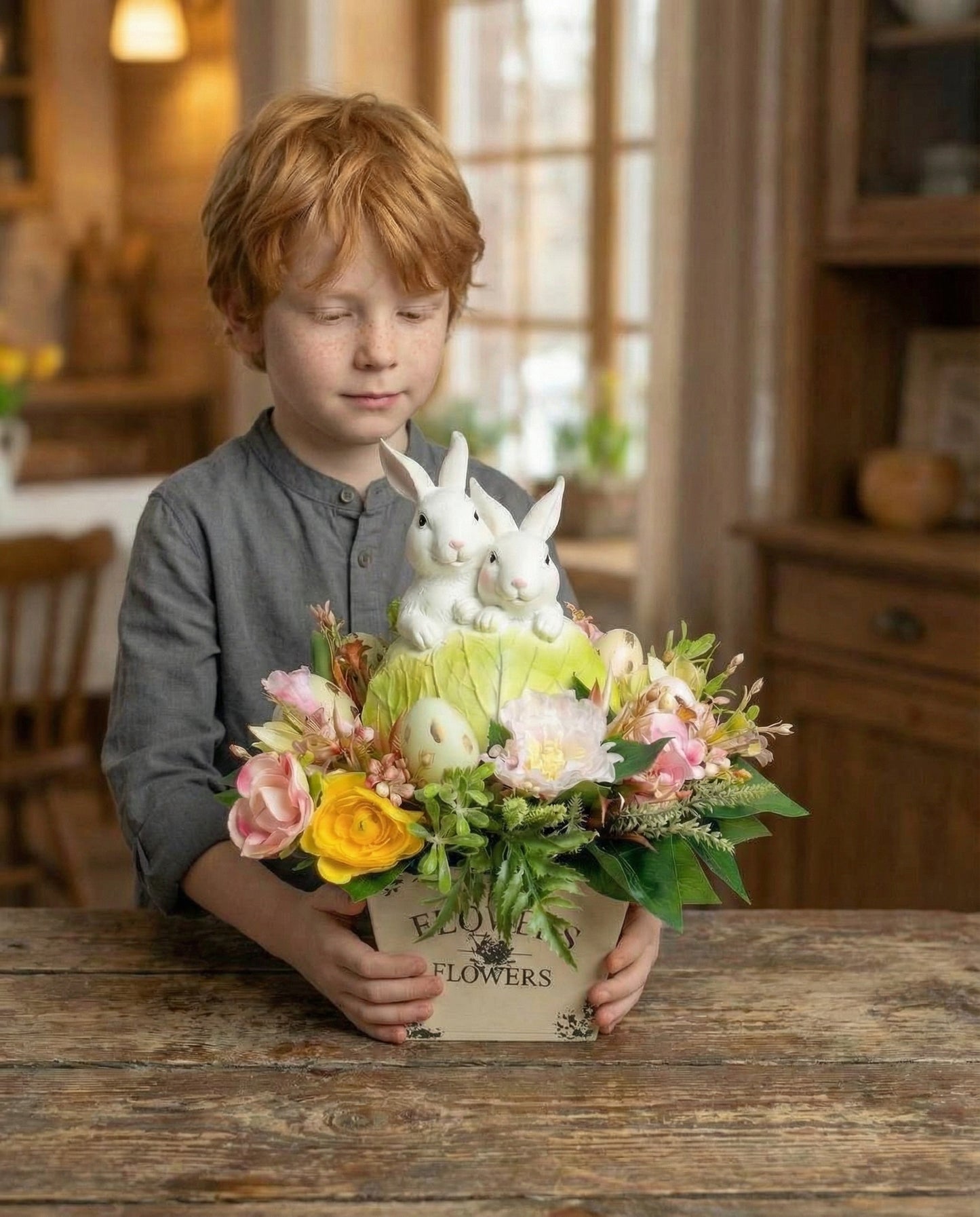 Bunny Patch Еaster Table Decor