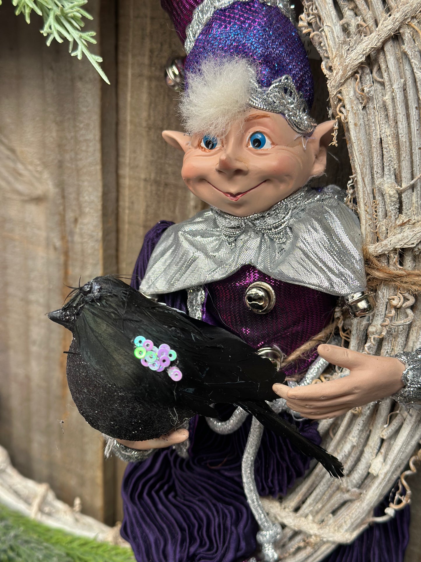 Amethyst Serenade Christmas Wreath