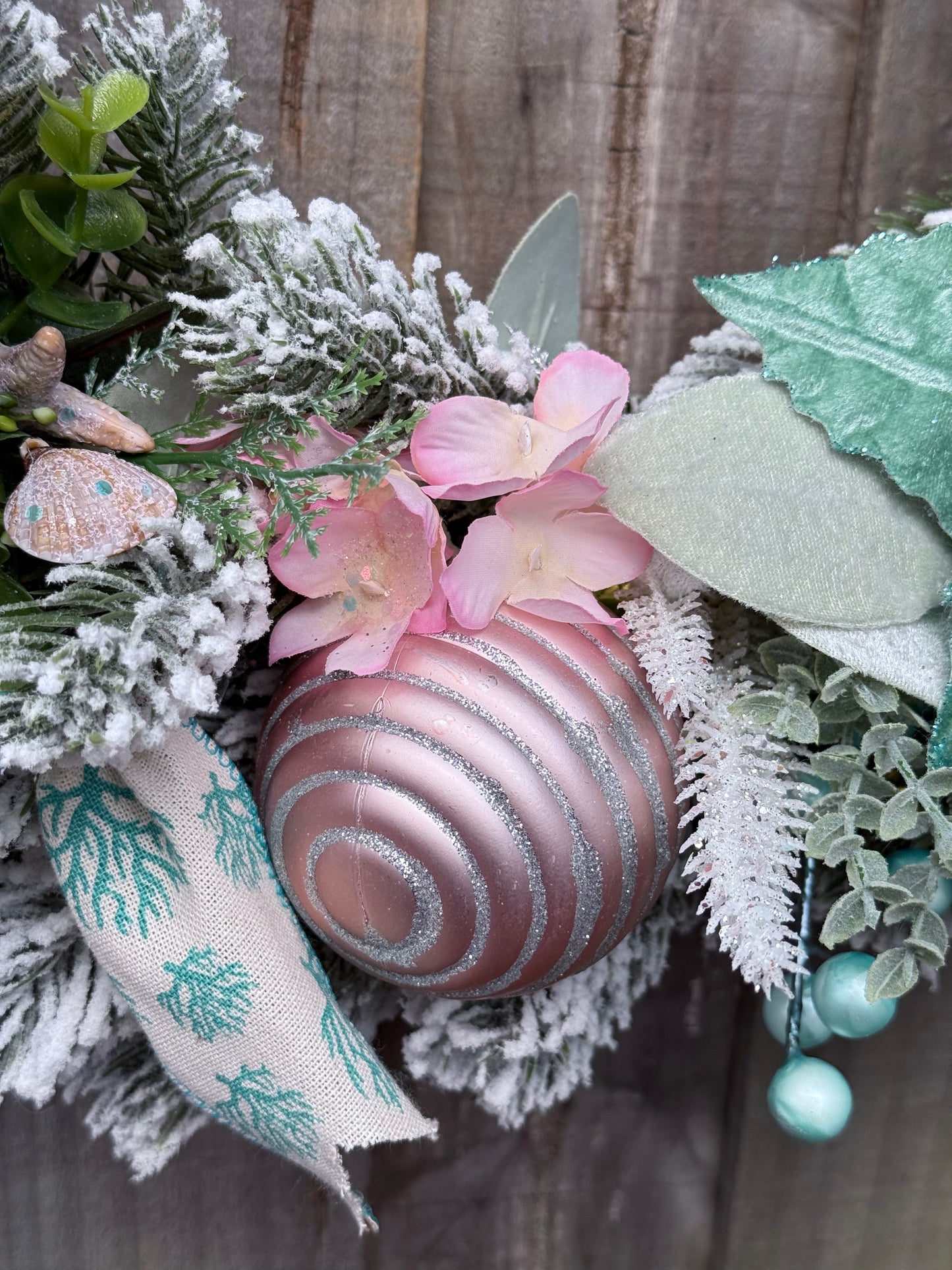 Coastal Christmas Wreath
