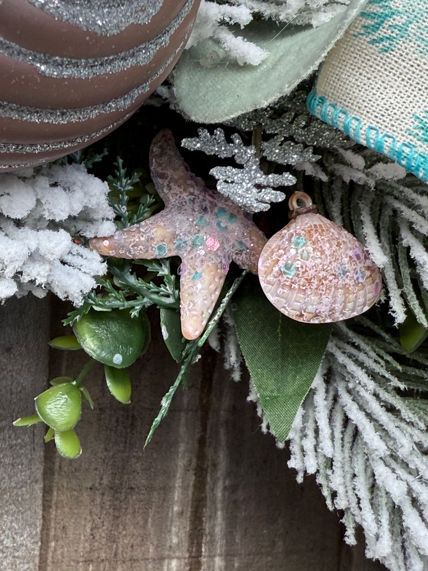 Coastal Christmas Wreath