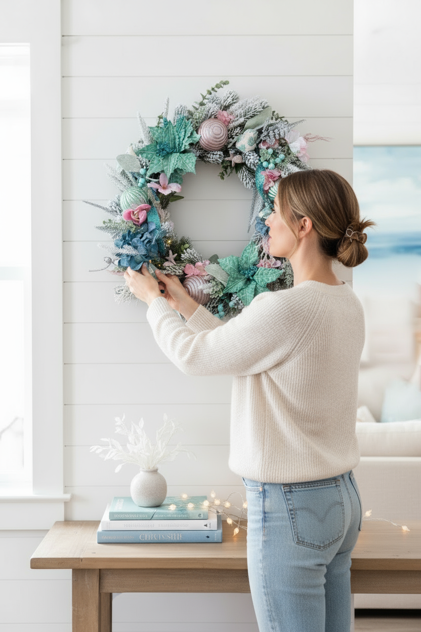 Coastal Christmas Wreath