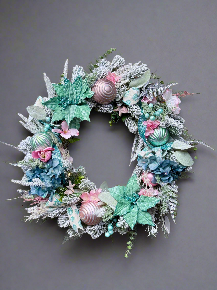 Coastal Christmas Wreath