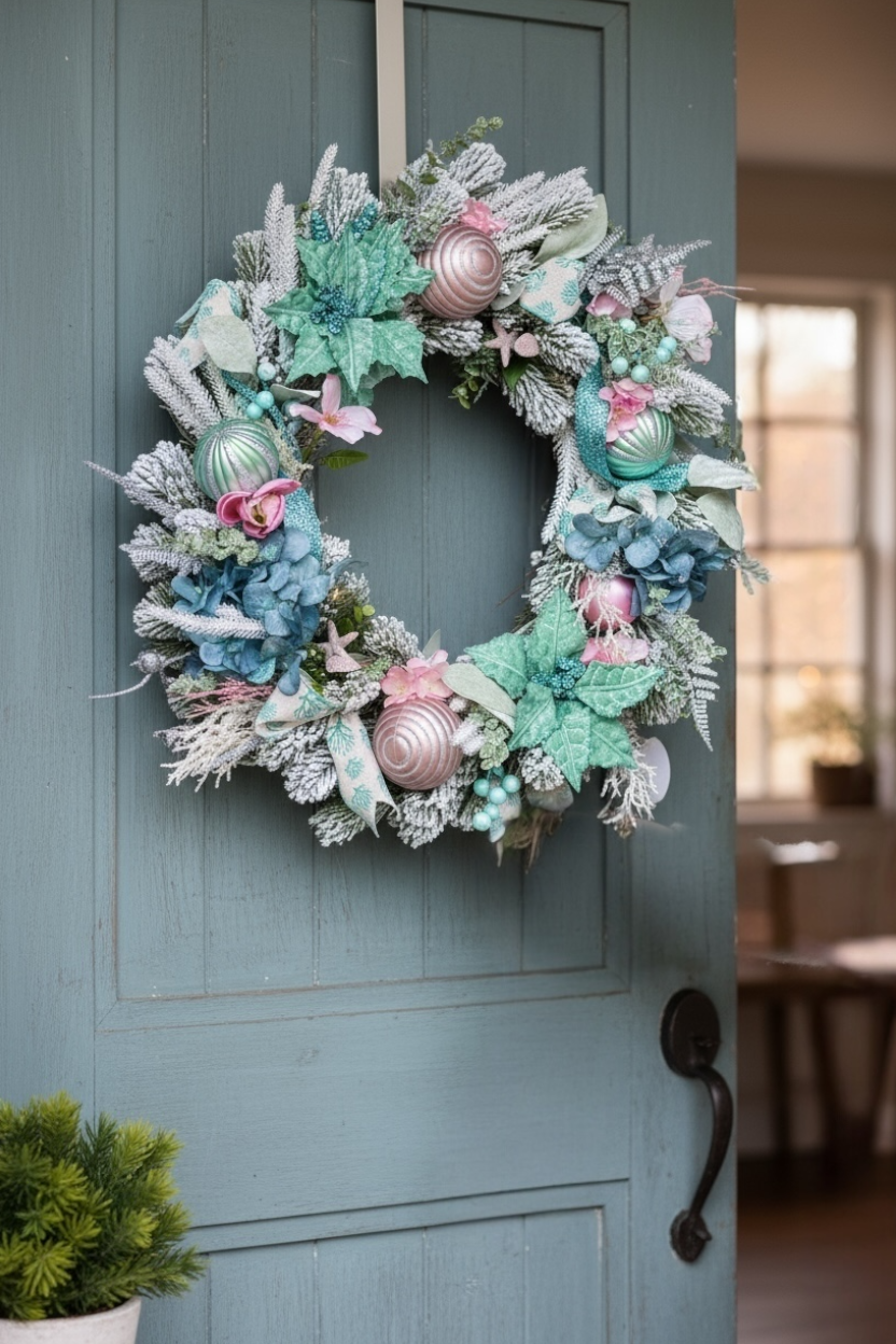 Coastal Christmas Wreath