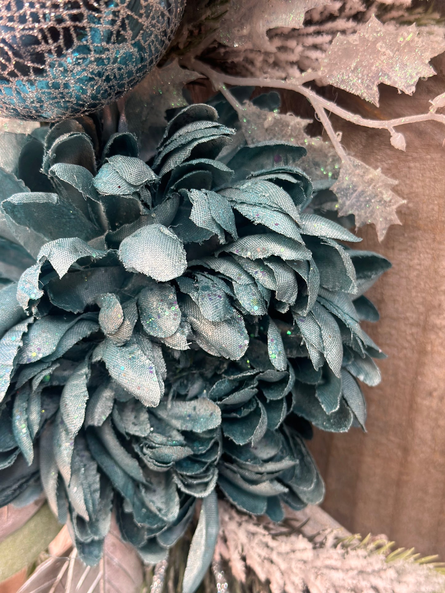 Snow Queen Christmas Wreath