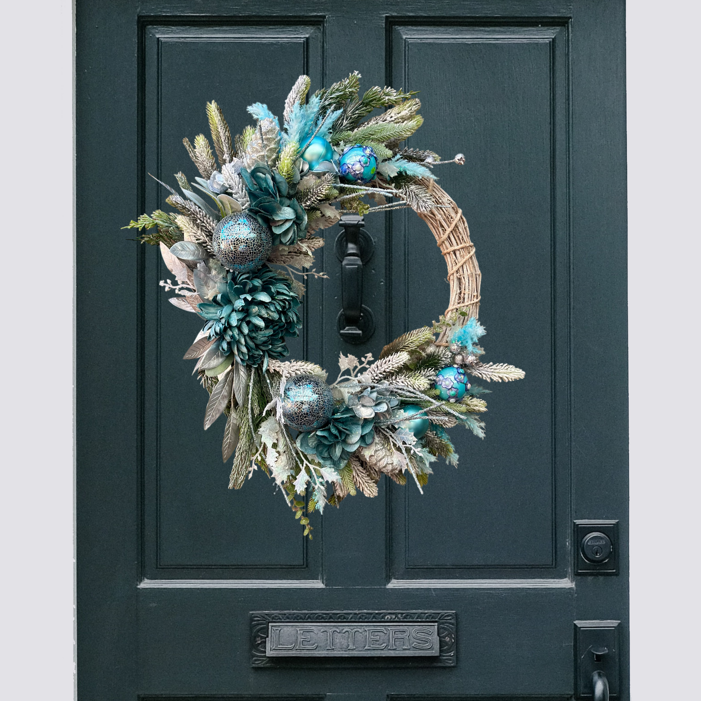 Snow Queen Christmas Wreath