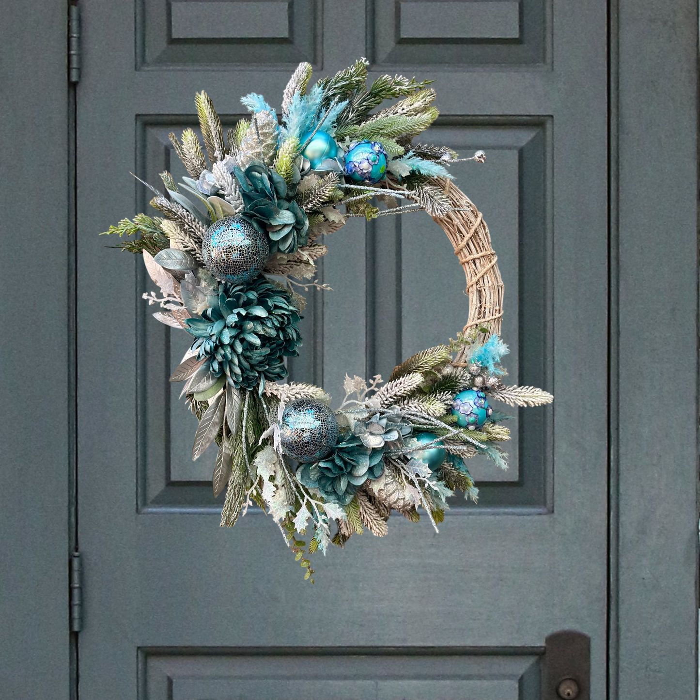 Snow Queen Christmas Wreath