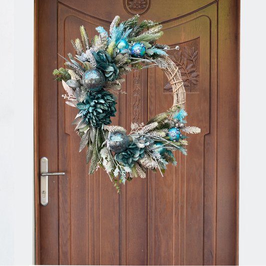 Snow Queen Christmas Wreath