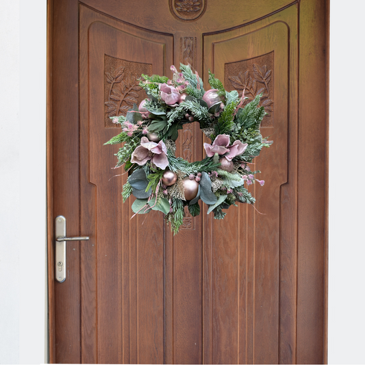 Rose Gold Wonderland Wreath