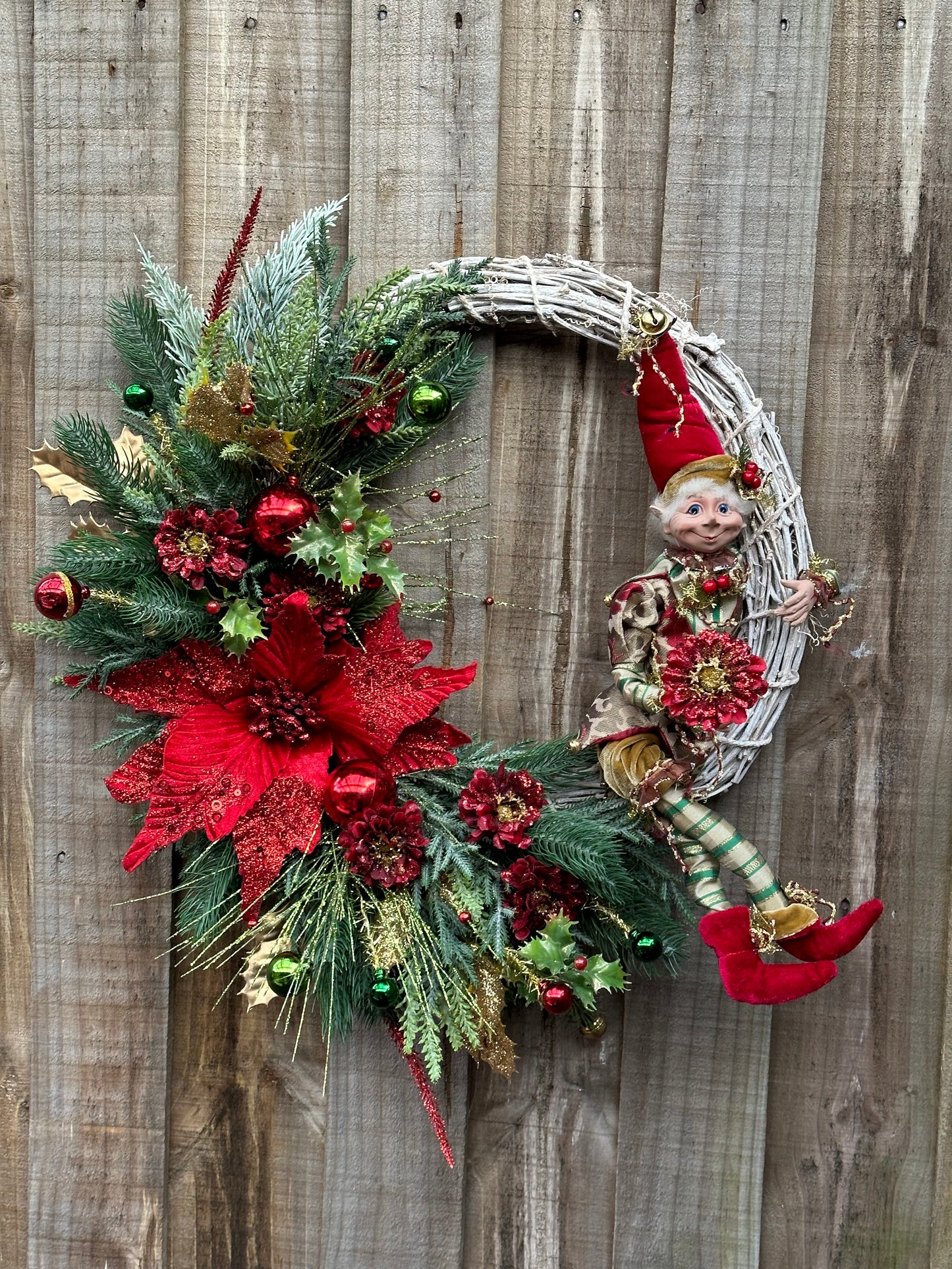 Whimsical Christmas Wreath