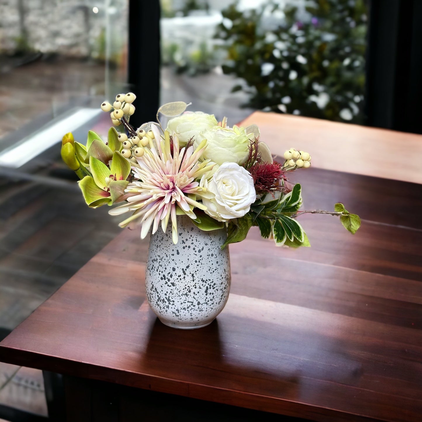 Ivory Bliss Floral Arrangement
