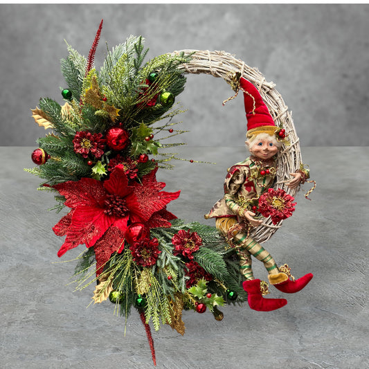 Whimsical Christmas Wreath