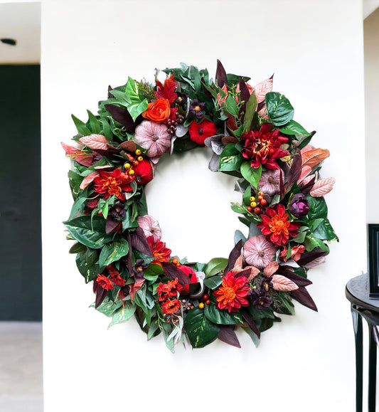 Harvest Magic Halloween Wreath