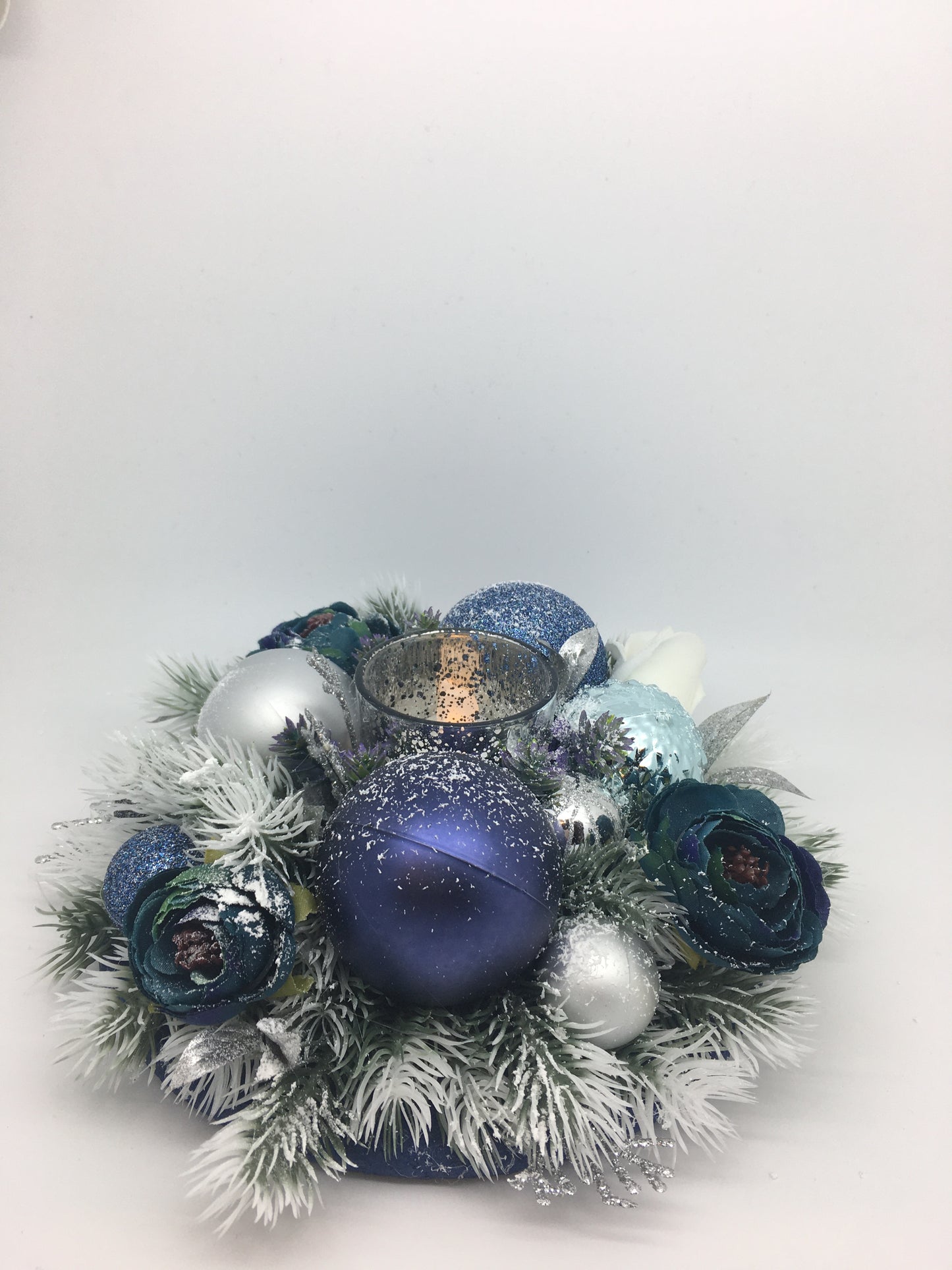 Shades of blue Candle Holder