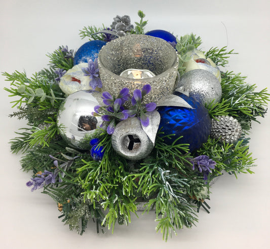 Galaxy Blues Candleholder