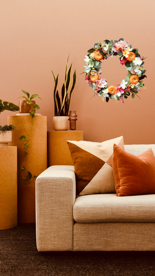 Tropical Feast Wreath