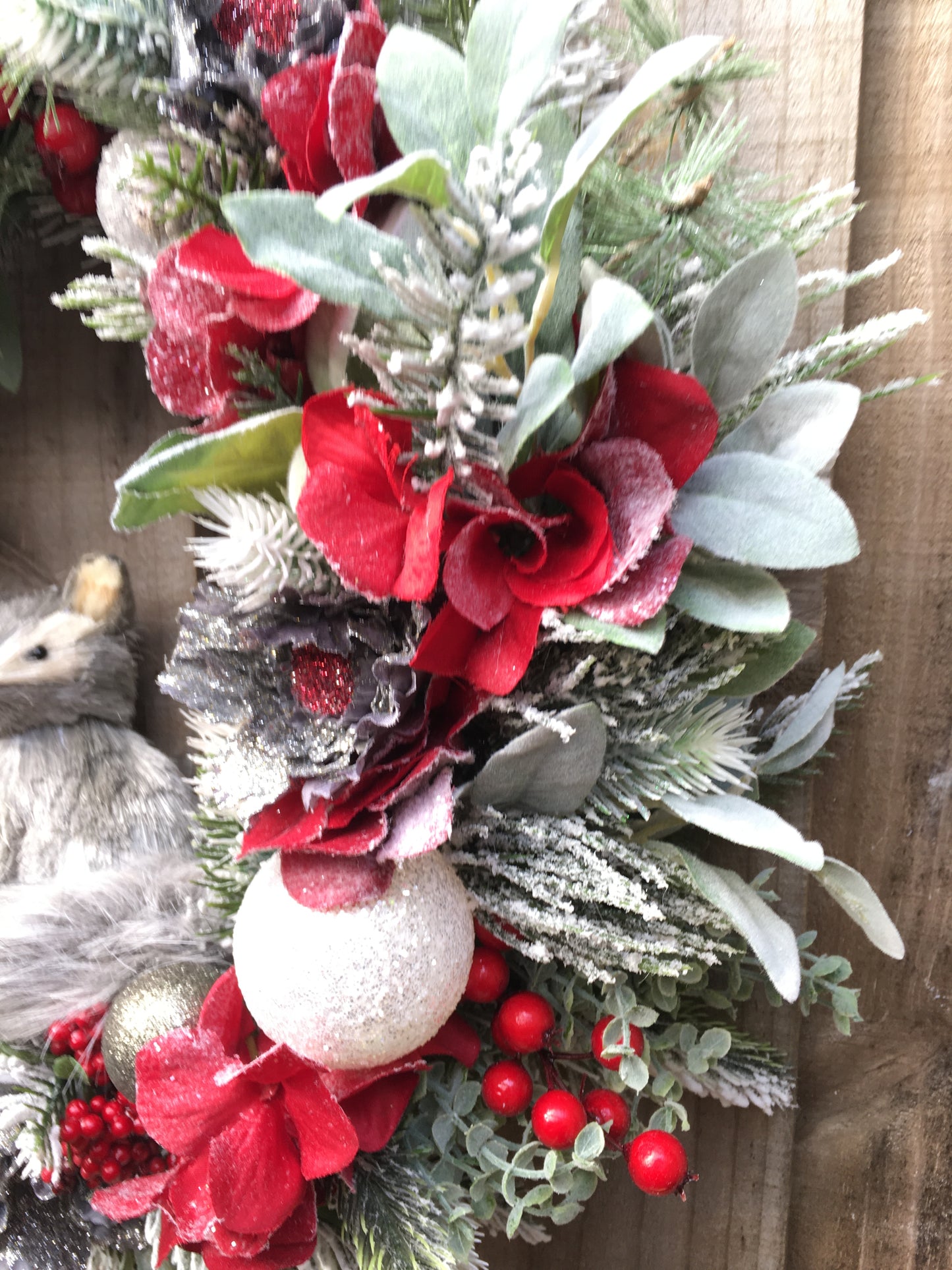 Fox Tale Christmas Wreath