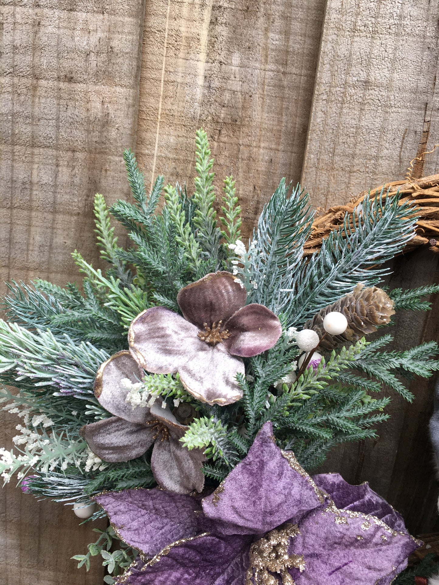 Lilac Dreams Christmas Wreath