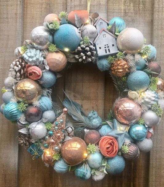 The Home of Blue Bird Wreath