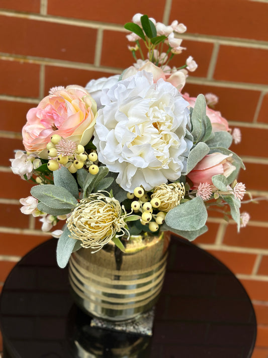 Rose Gold Allure Floral Arrangement