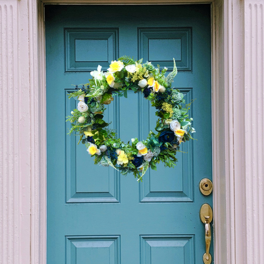 Midsummer Blooms Wreath