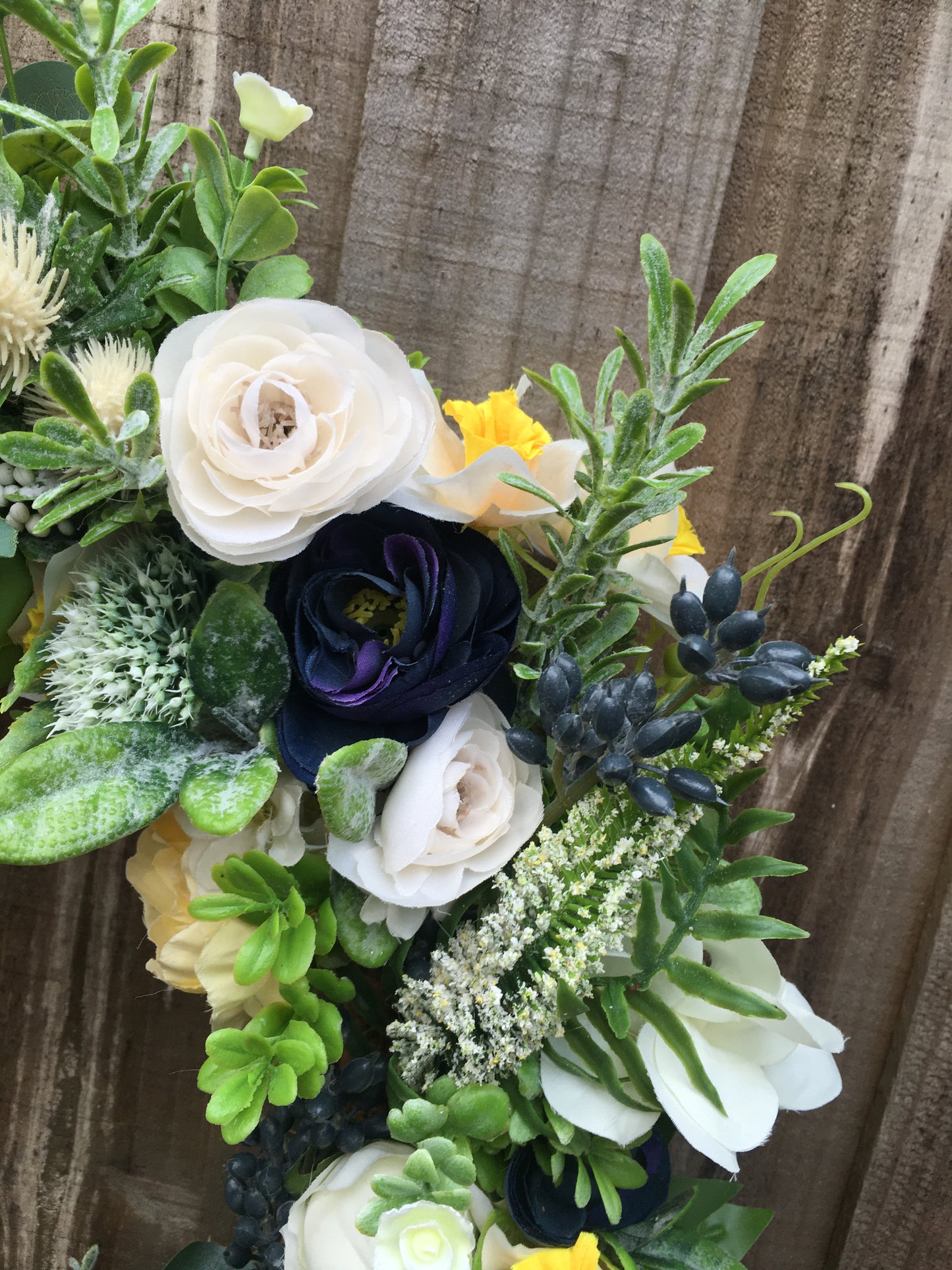 Midsummer Blooms Wreath