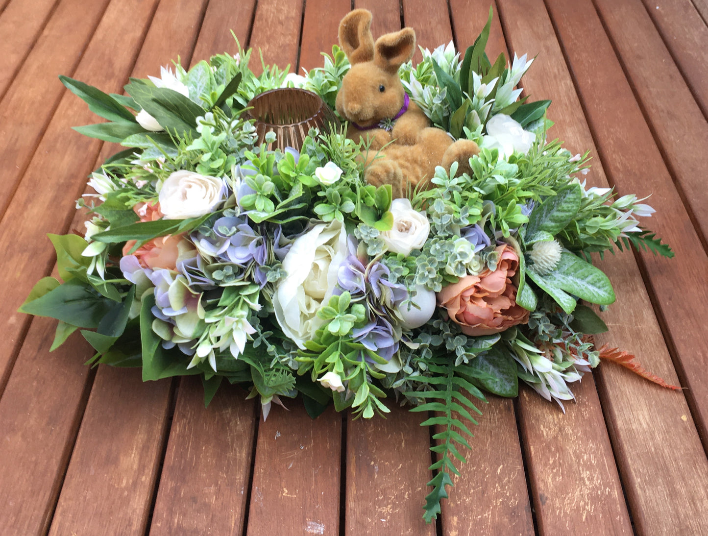 Vintage Easter Meadow Centrepiece