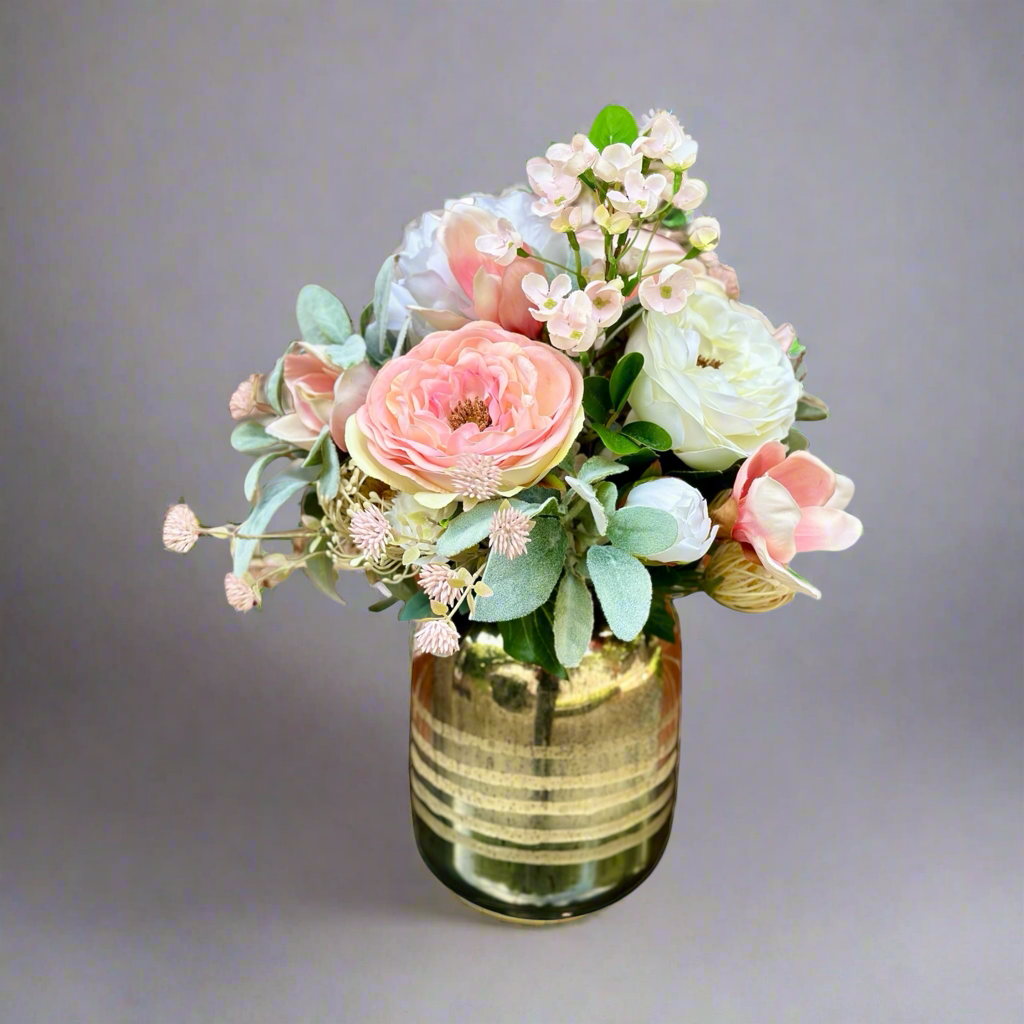 Rose Gold Allure Floral Arrangement
