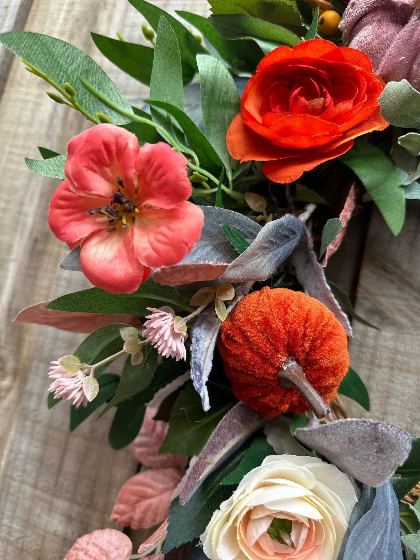 Pumpkin Spice Halloween Wreath