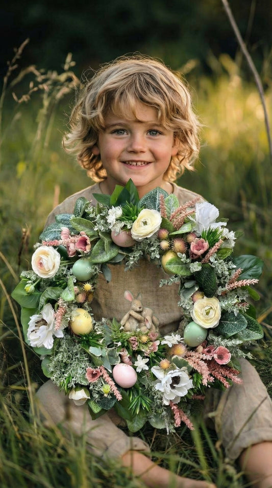 Family Love Easter Wreath