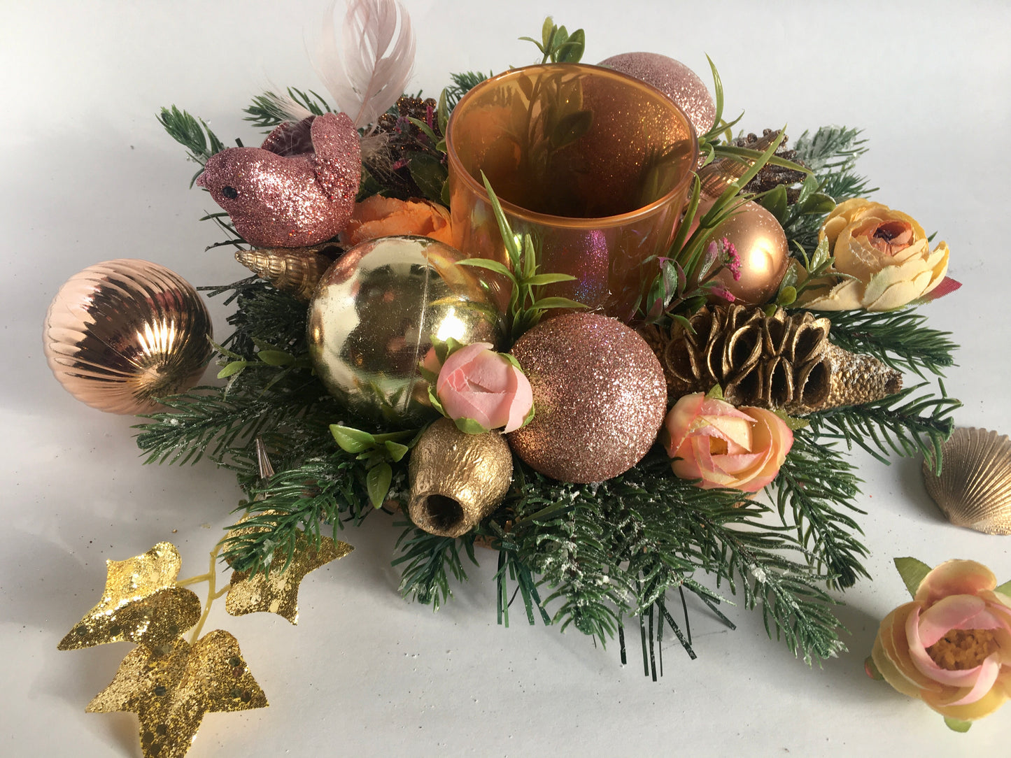 Sea Shell Glow Candle Holder