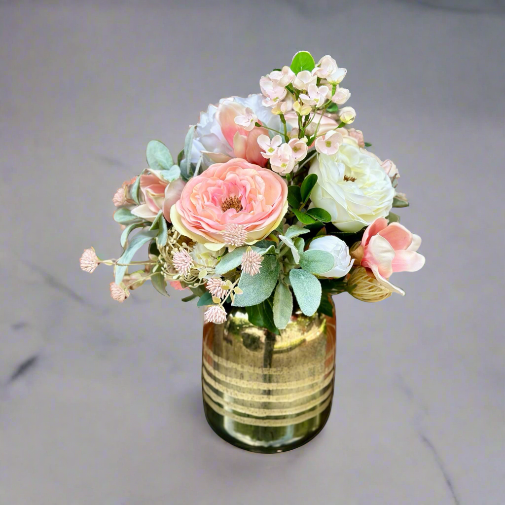 Rose Gold Allure Floral Arrangement