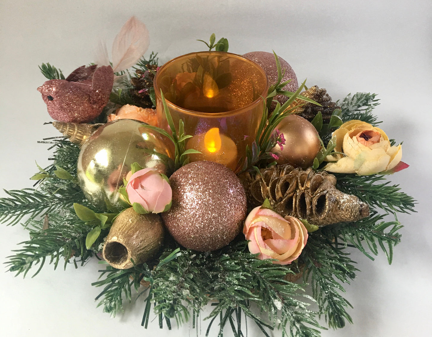 Sea Shell Glow Candle Holder