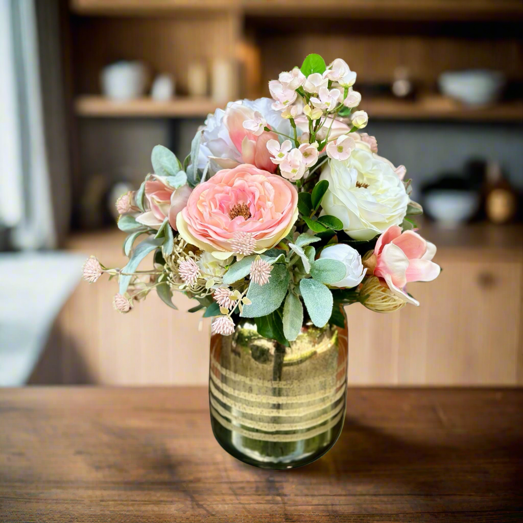 Rose Gold Allure Floral Arrangement